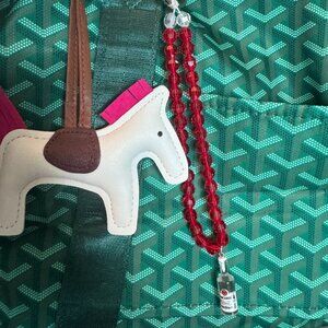 Mini Liquor Bottle Bag Charm